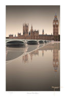 Westminster Reflection Big Ben 